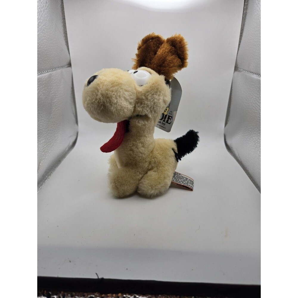 Vintage 1983 Dakin 7" Mini Odie Plush Toy Garfield With Original Tags